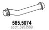 VOLVO 3953589 Exhaust Pipe